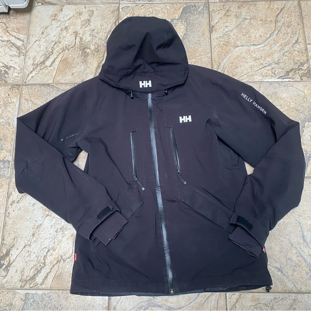 Helly Hansen Men's Black Jacket Size Medium